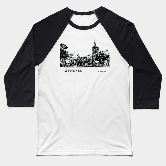 Glendale - California Baseball T-Shirt by Lakeric